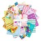 The Genesis of a Journey Fat Quarter Bundle by Genesis Hall for Riley Blake (FQ-16930-15)